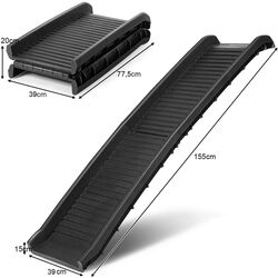 Scara pentru caini Costway PS7365 (Black) Thumb