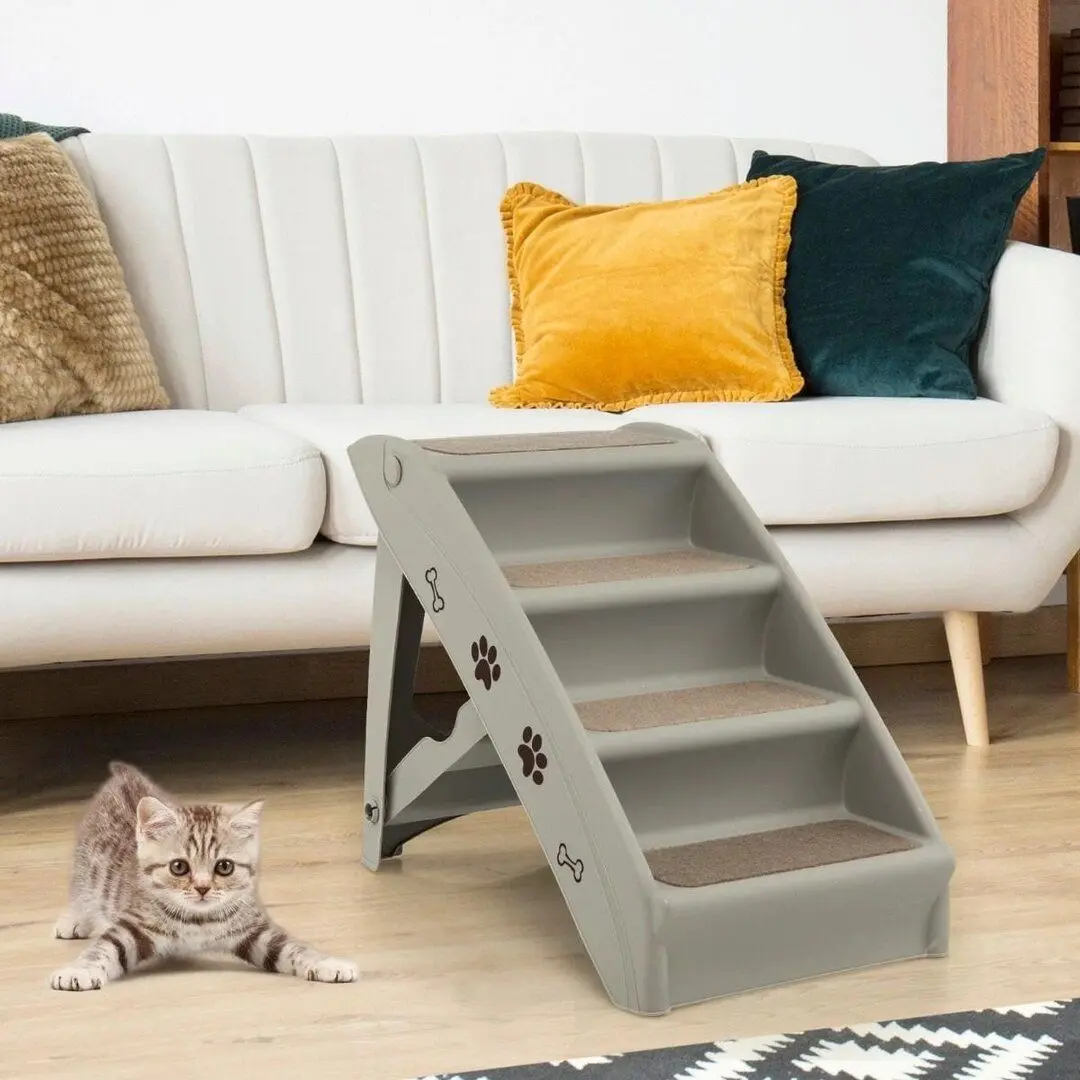 Scara pentru caini Costway PW10029GR (Grey)