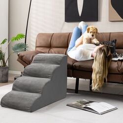 Scara pentru caini Costway PW10063GR (Grey) Thumb