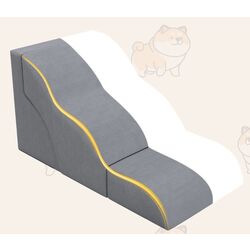 Лестница для собак Costway PW10070GR (Grey) Thumb