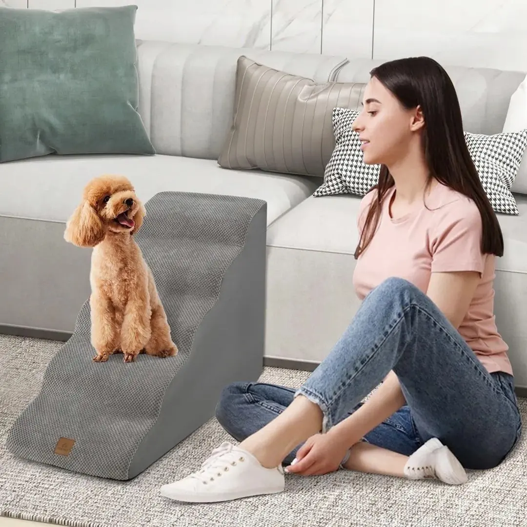 Лестница для собак Costway PW10100GR (Grey)