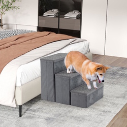 Лестница для собак Costway PW10102GR (Grey) Thumb