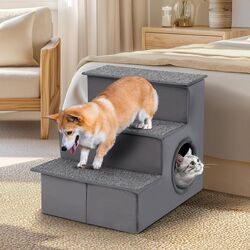 Scara pentru caini Costway PW10104GR (Grey) Thumb