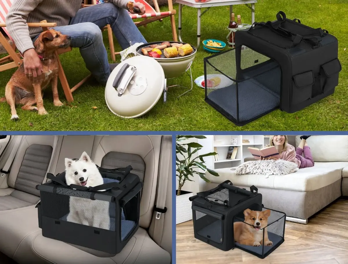 Переноска для животных Costway PW10108DK (Black)