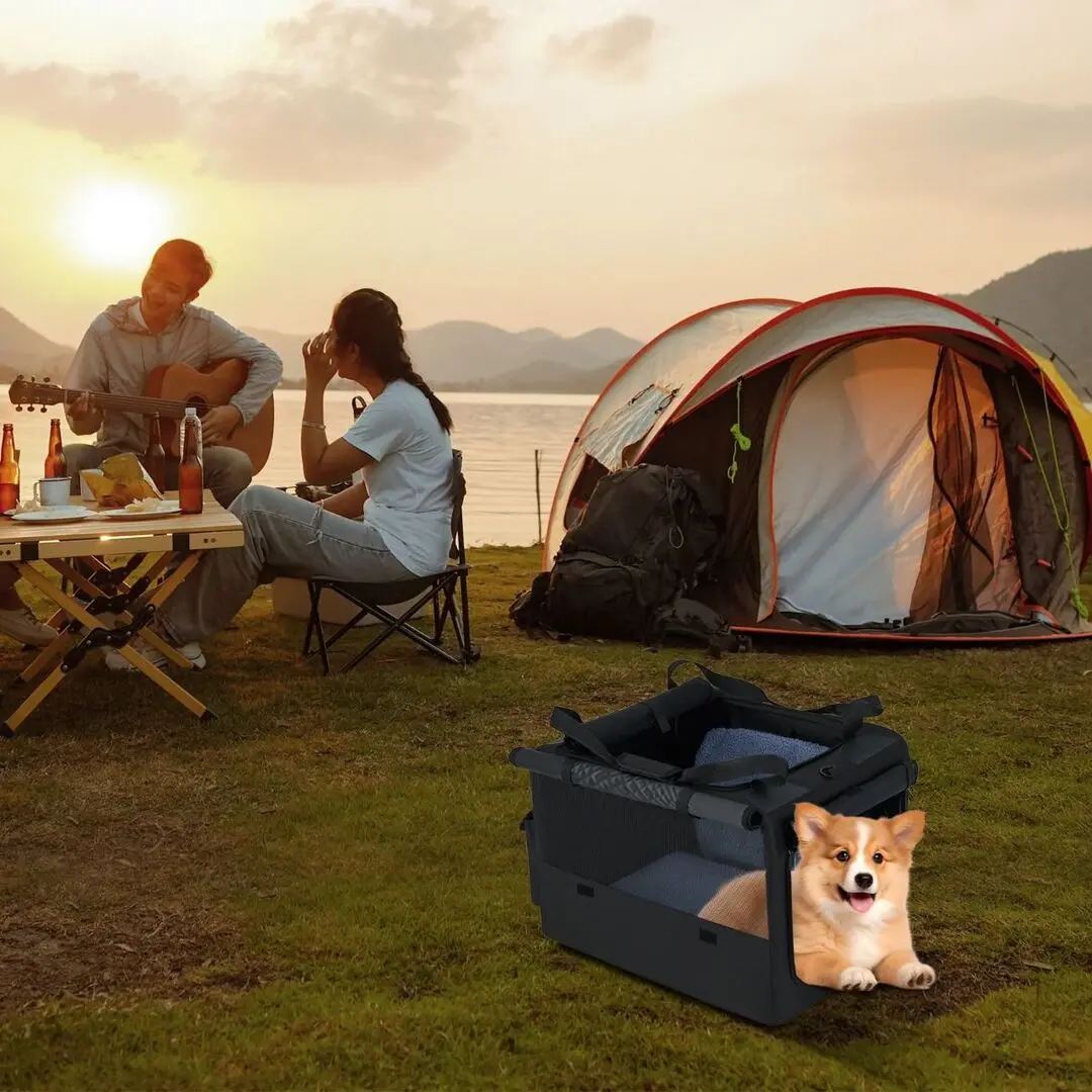 Переноска для животных Costway PW10108DK (Black)