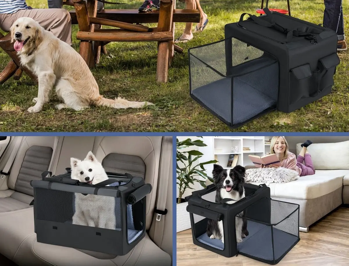 Purtator pentru animale Costway PW10109DK (Black)