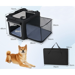 Purtator pentru animale Costway PW10109DK (Black) Thumb