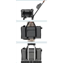 Purtator pentru animale pe roti Costway PV10093GR (Grey) Thumb