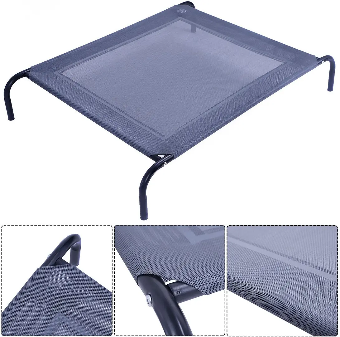 Sezlong-pat pentru caini Costway PS6190 (Gray)