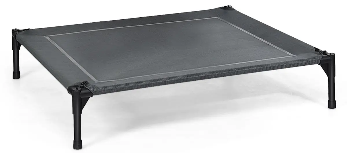 Sezlong-pat pentru caini Costway PS7353-L (Grey)