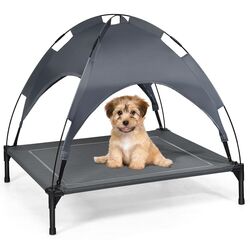 Sezlong-pat pentru caini Costway PS7353-L (Grey) Thumb