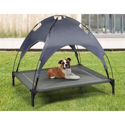 Sezlong-pat pentru caini Costway PS7353-L (Grey) Thumb