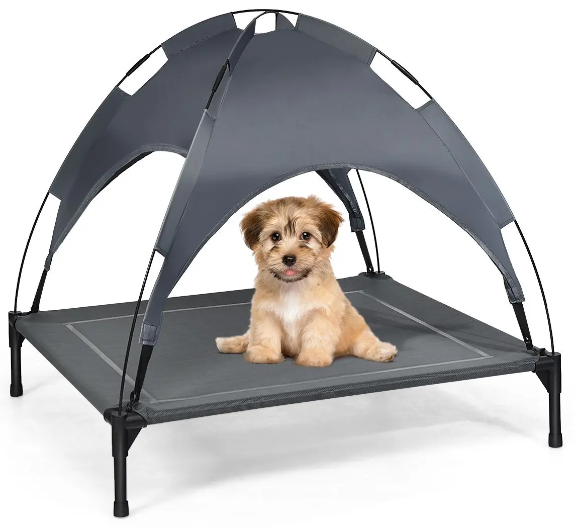 Sezlong-pat pentru caini Costway PS7353-XL (Grey)