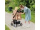 Carucior pliabil pentru transportarea animalelor Costway PW10039BE (Beige)