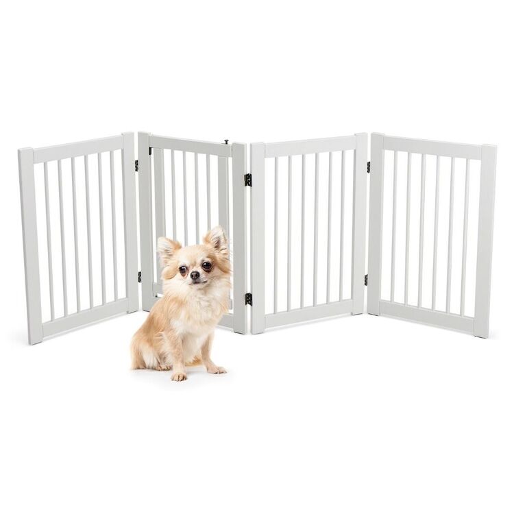 Защитный барьер для собак Costway PW10038WH (White)