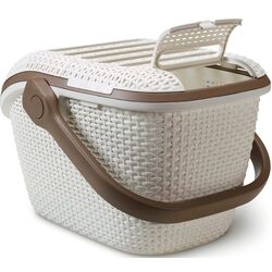 Purtator pentru animale Curver PetLife 2211770 (Beige) Thumb