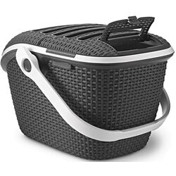 Переноска для животных Curver PetLife 2211771 (Anthracite) Thumb