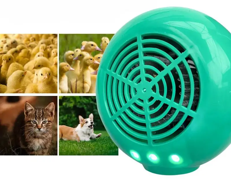 Incalzitor pentru pasari Demetra FAN-2 (Green)