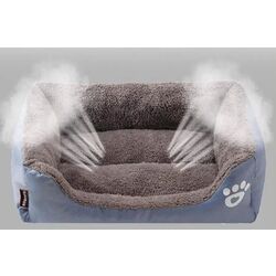 Лежак для животных ECarla KOT08 M (Grey) Thumb