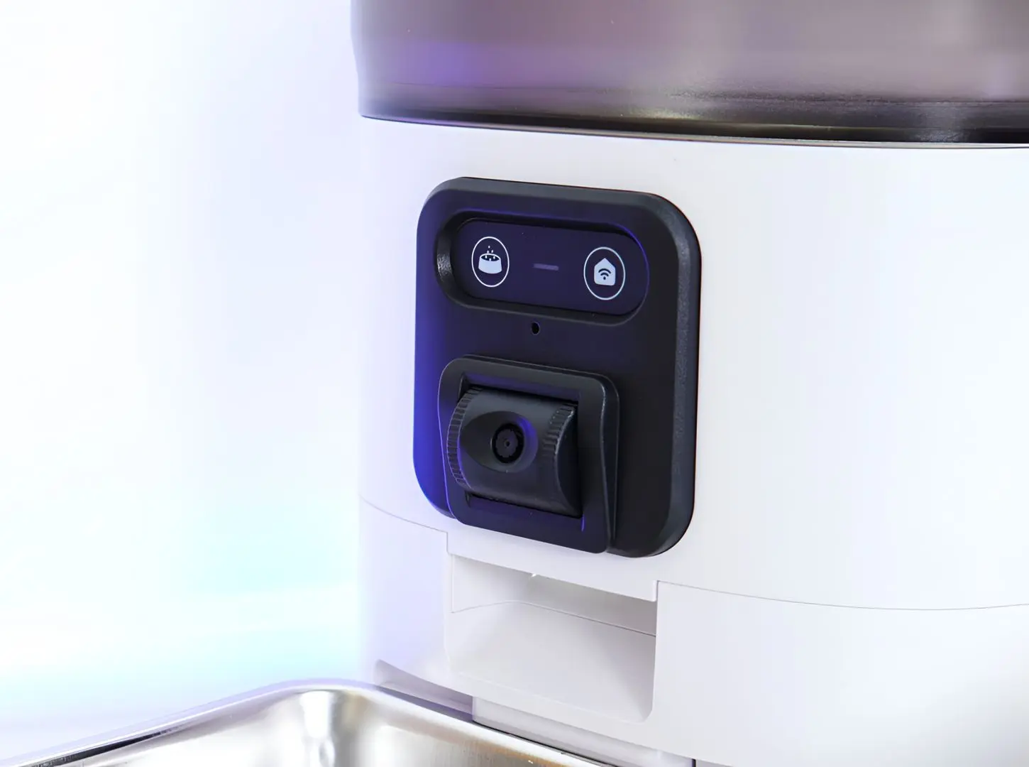 Автоматический дозатор пищи iHunt Smart Pet Feeder 6L Cam (Black/White)