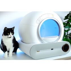 Litieră automată pentru pisici iHunt Smart Cat Litter (White) Thumb