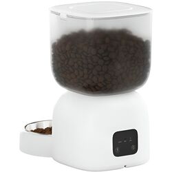 Set dozator hrană + fântână de apă iHunt Smart Pet Care Pack (White) Thumb