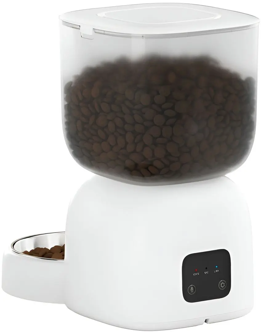 Set dozator hrană + fântână de apă iHunt Smart Pet Care Pack (White) - 3