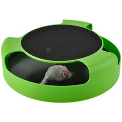 Jucarie pentru pisici Iso Trade 5404 (Black/Green)