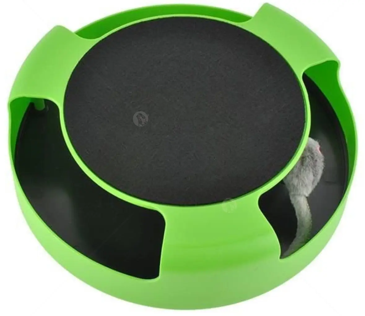 Jucarie pentru pisici Iso Trade 5404 (Black/Green)