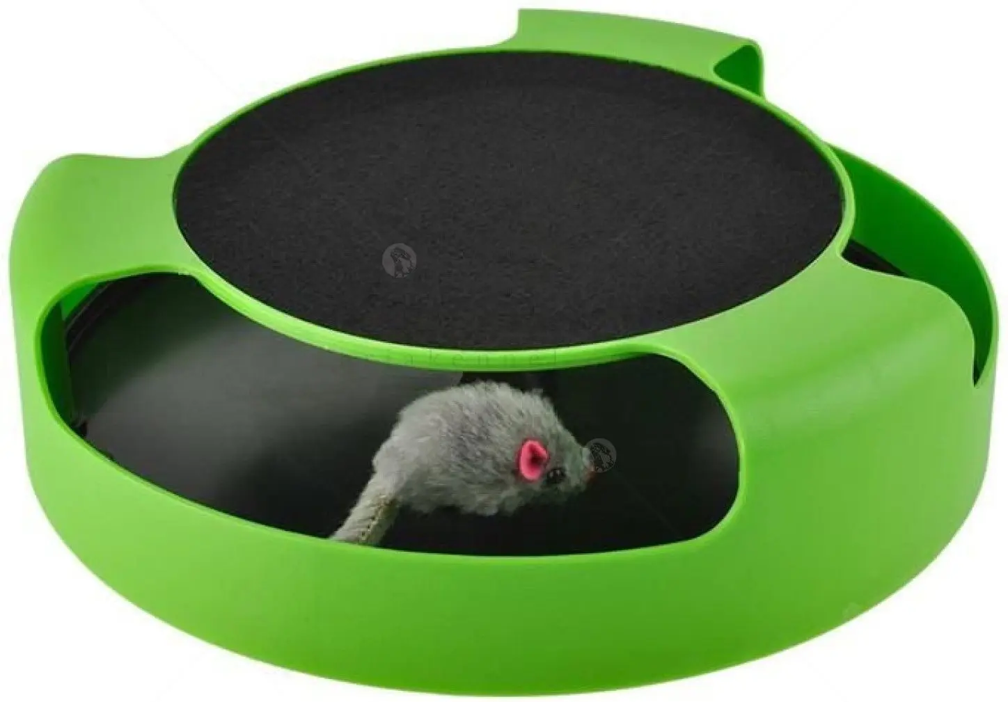 Jucarie pentru pisici Iso Trade 5404 (Black/Green)