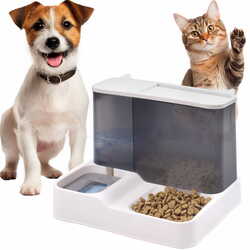 Автоматическая кормушка для домашних животных Jumi CD-321076 (Grey/White) Thumb