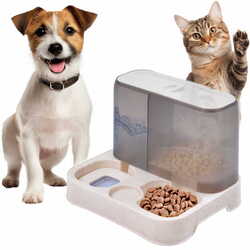 Автоматическая кормушка для домашних животных Jumi CD-324947 (Grey/White) Thumb