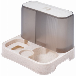 Hranitor automat pentru animale de companie Jumi CD-324947 (Grey/White)