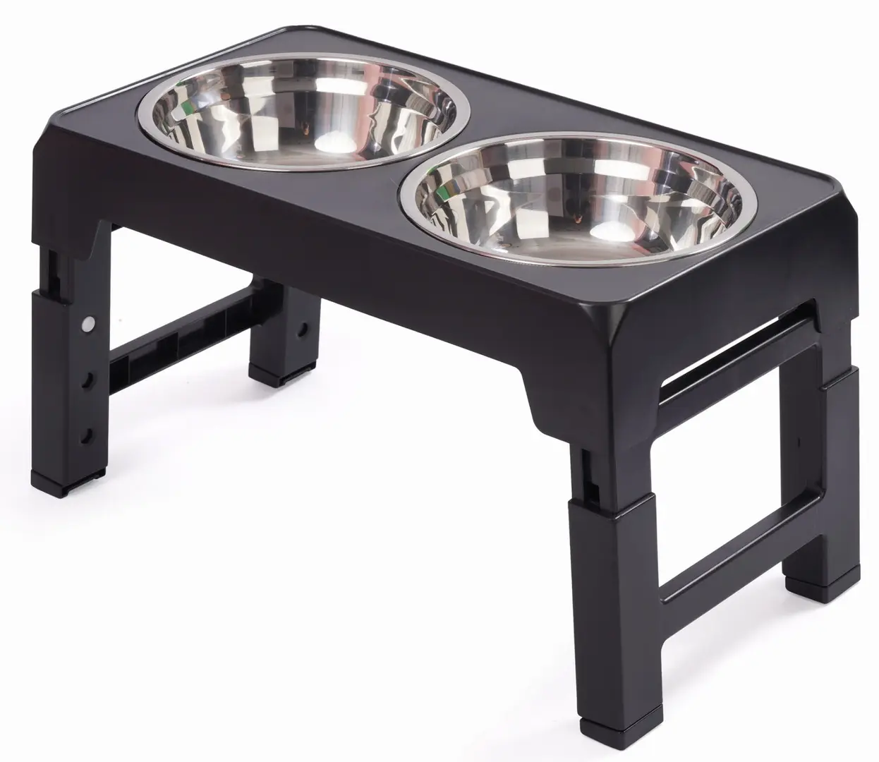 Bol dublu pentru animale Jumi CD-321151 (Grey)