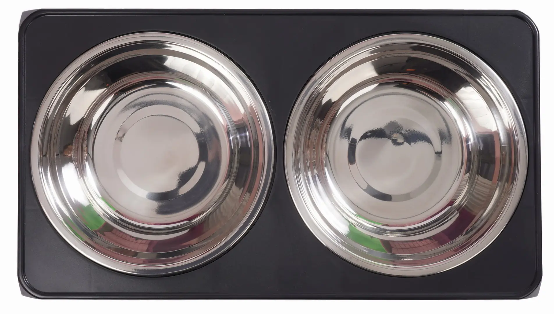 Bol dublu pentru animale Jumi CD-321151 (Grey)