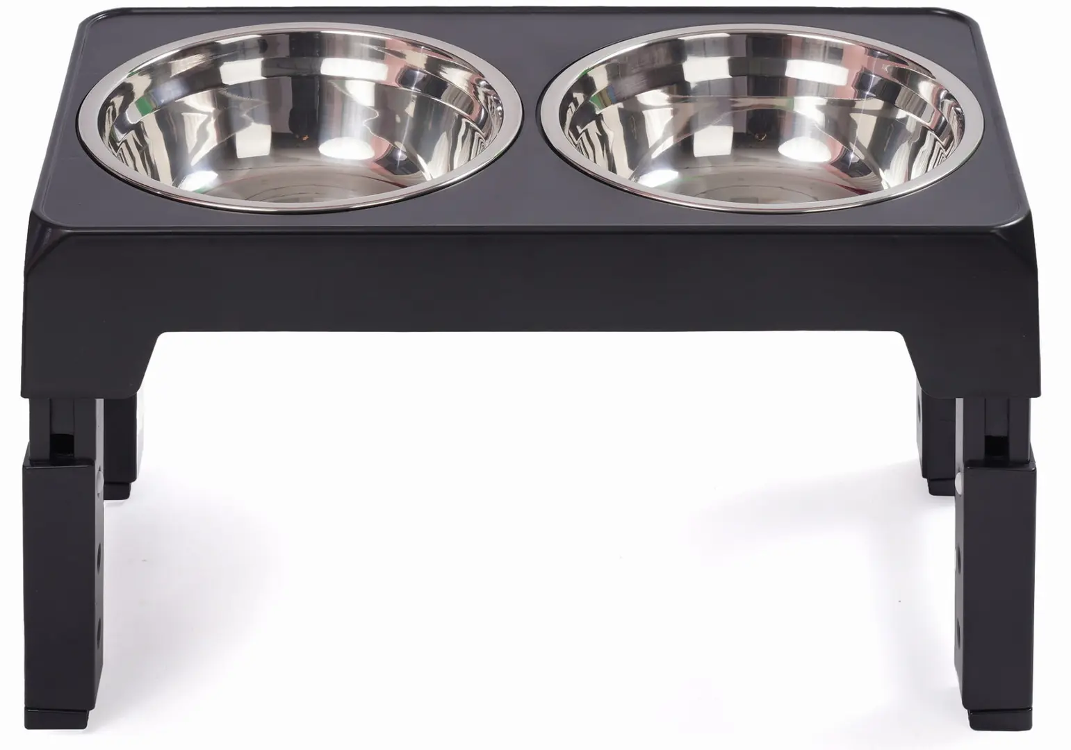 Bol dublu pentru animale Jumi CD-321151 (Grey)