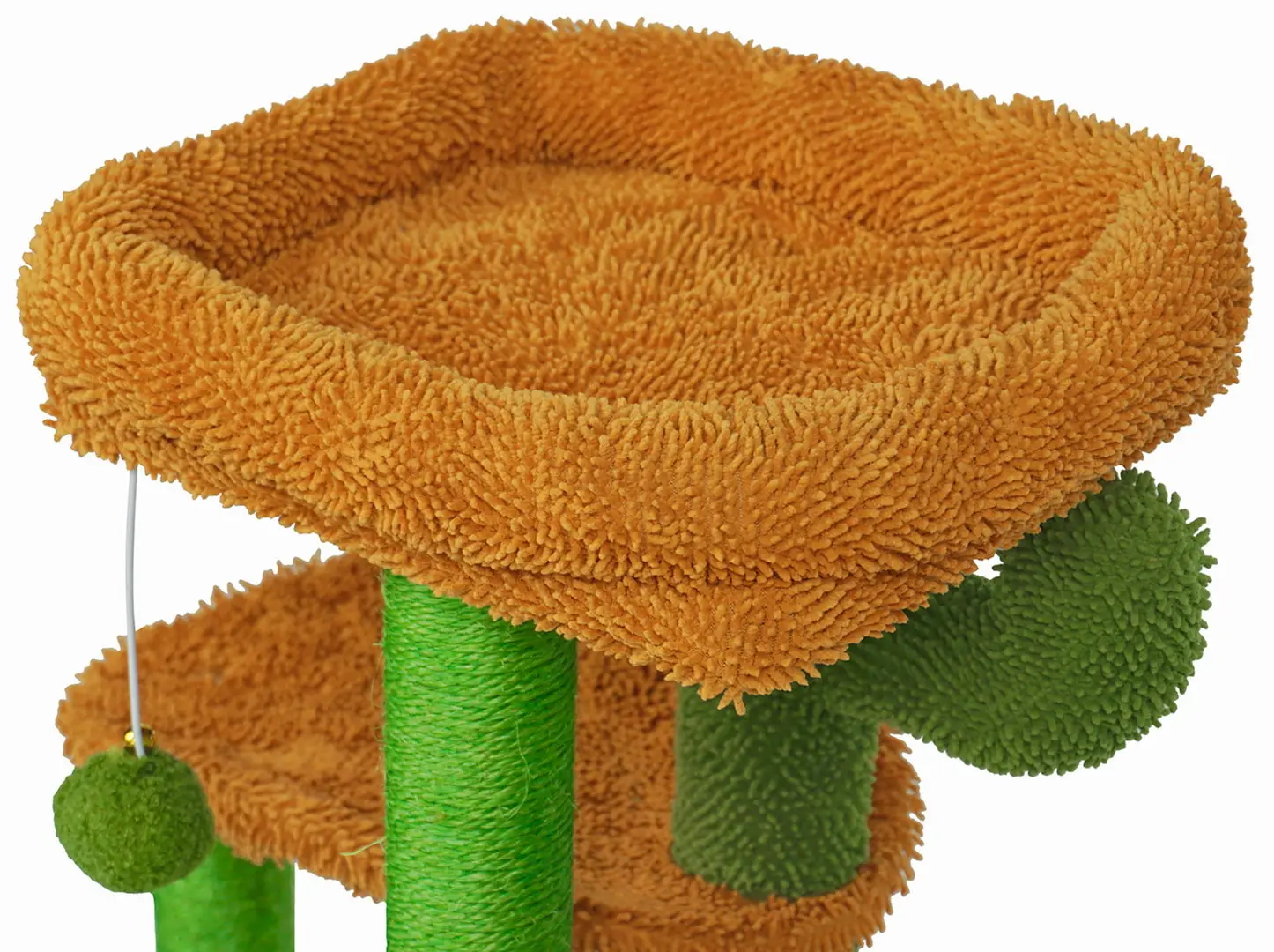 Ansamblu de joaca pentru pisici Jumi CD-264946 (Green/Orange) - 5