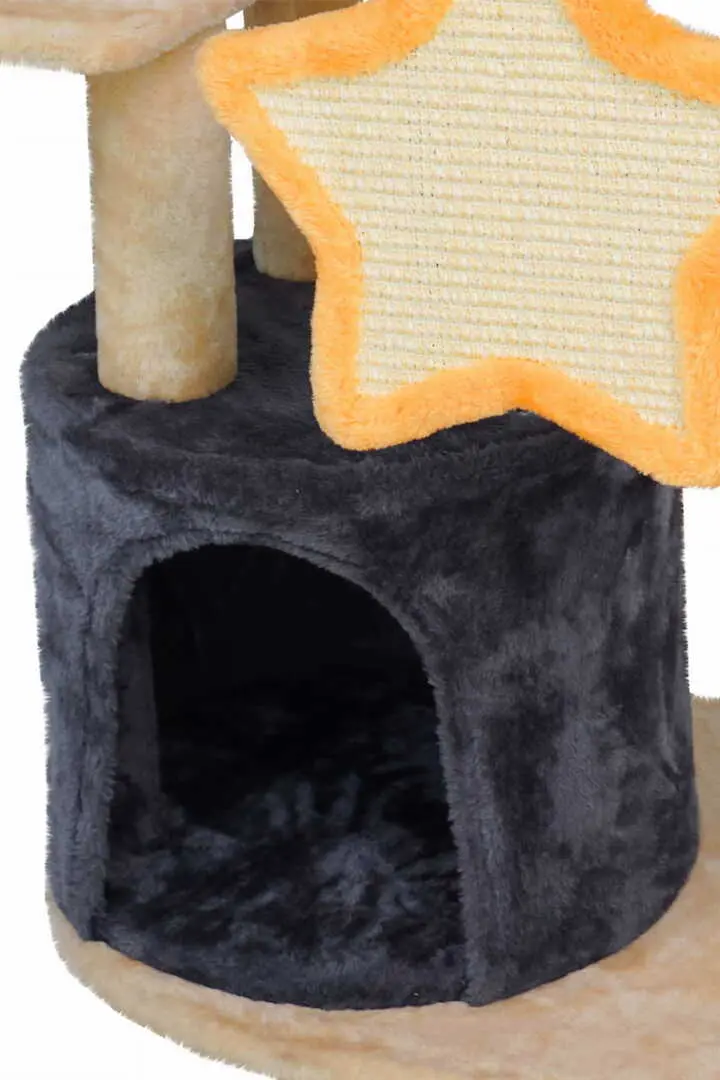 Ansamblu de joaca pentru pisici Jumi CD-320437 (Beige) - 3