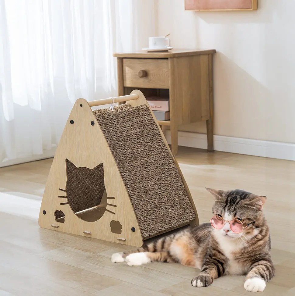 Pat cu zgarietor Jumi CD-324466 (Beige) - 7