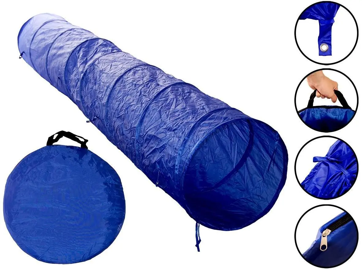 Tunel de joacă pentru câini Maxxpro 268316 (Blue)