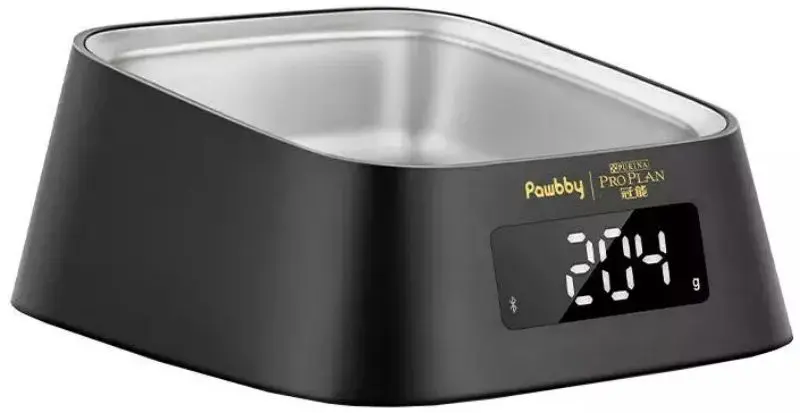 Vasul cu cântare Pawbby MG-ZN001-EU (Black/Inox) - 2