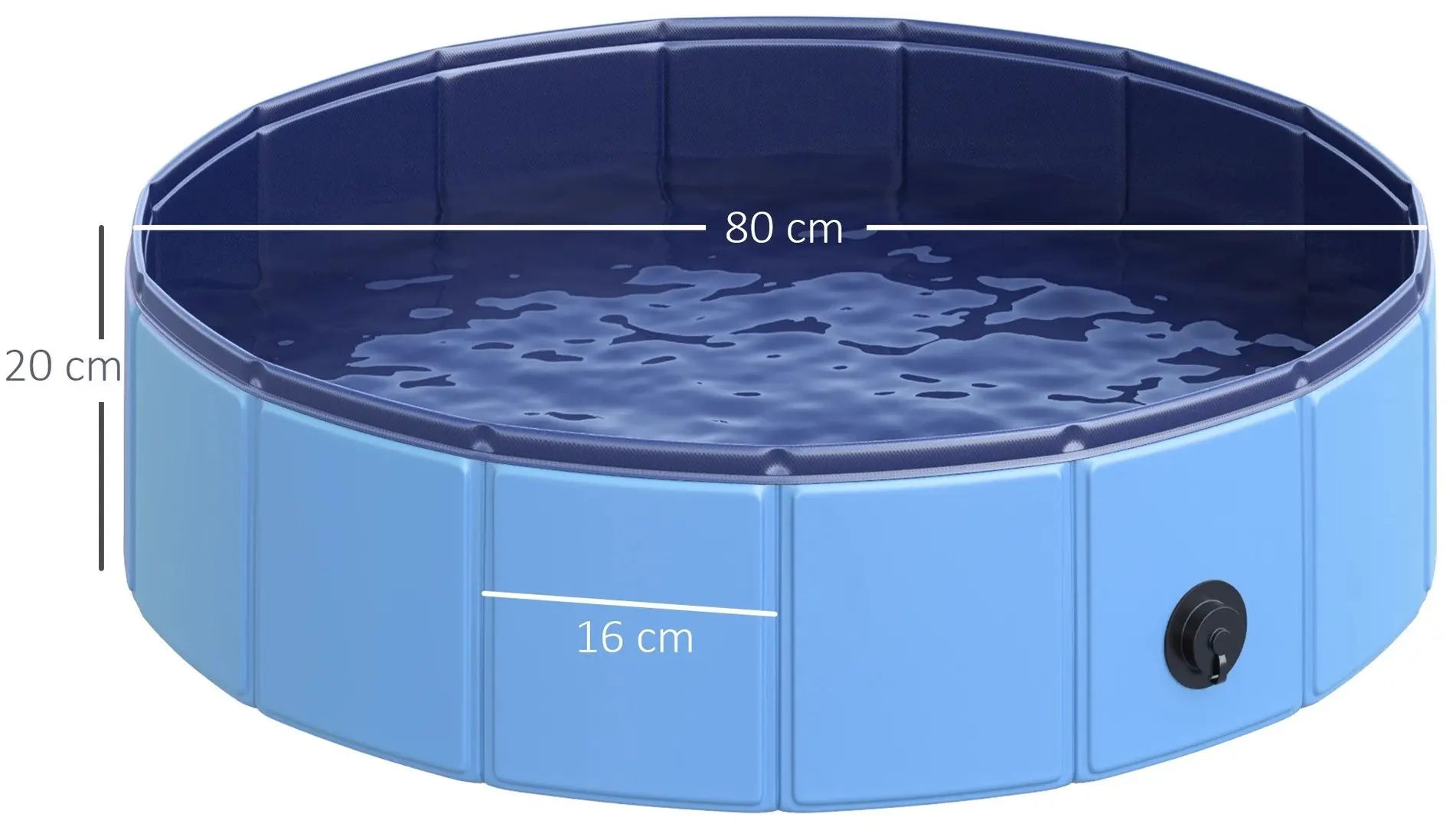 Бассейн для собак PawHut D01-003BU (Blue)