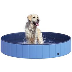 Piscina pentru caini PawHut D01-015BU (Blue) Thumb