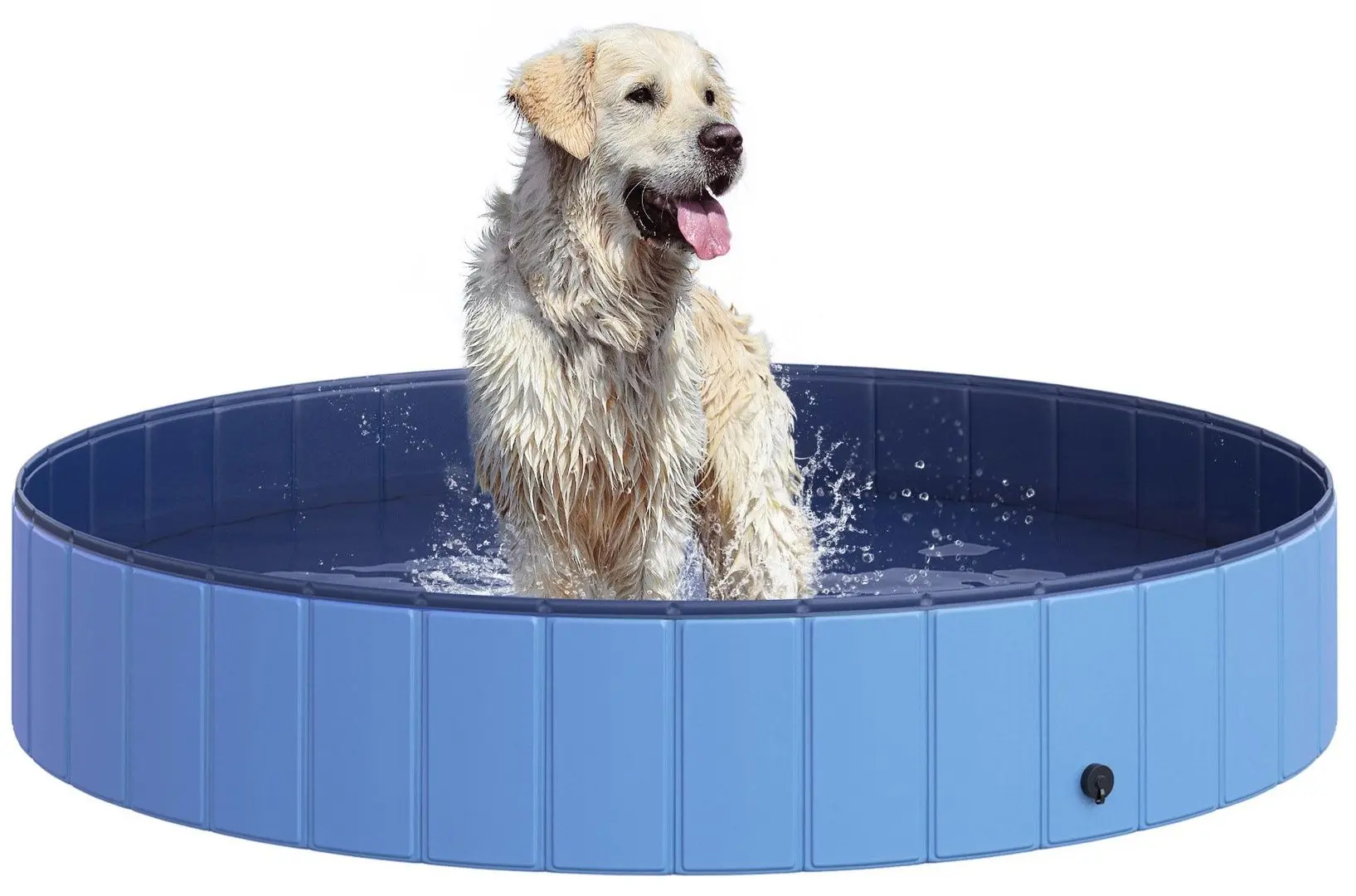 Piscina pentru caini PawHut D01-015BU (Blue) - 4