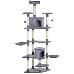 Игровой комплекс для кошек PawHut D30-023V01 (Grey)