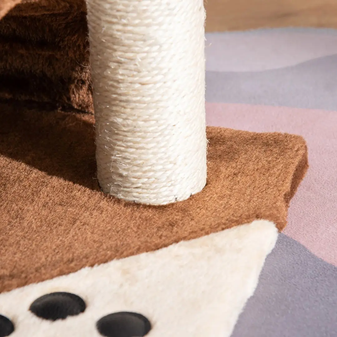 Ansamblu de joaca pentru pisici PawHut D30-034 (Brown)