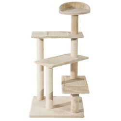 Ansamblu de joaca pentru pisici PawHut D30-045 (Beige)