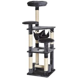 Игровой комплекс для кошек PawHut D30-201 (Grey) Thumb