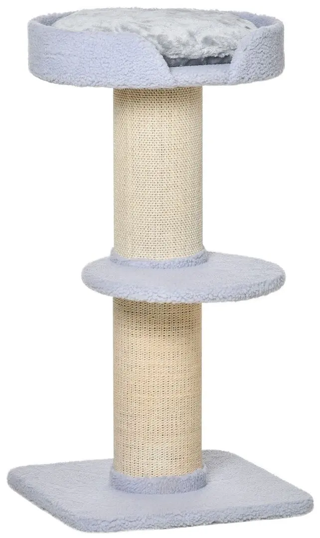 Ansamblu de joaca pentru pisici PawHut D30-269LB (Light Blue)