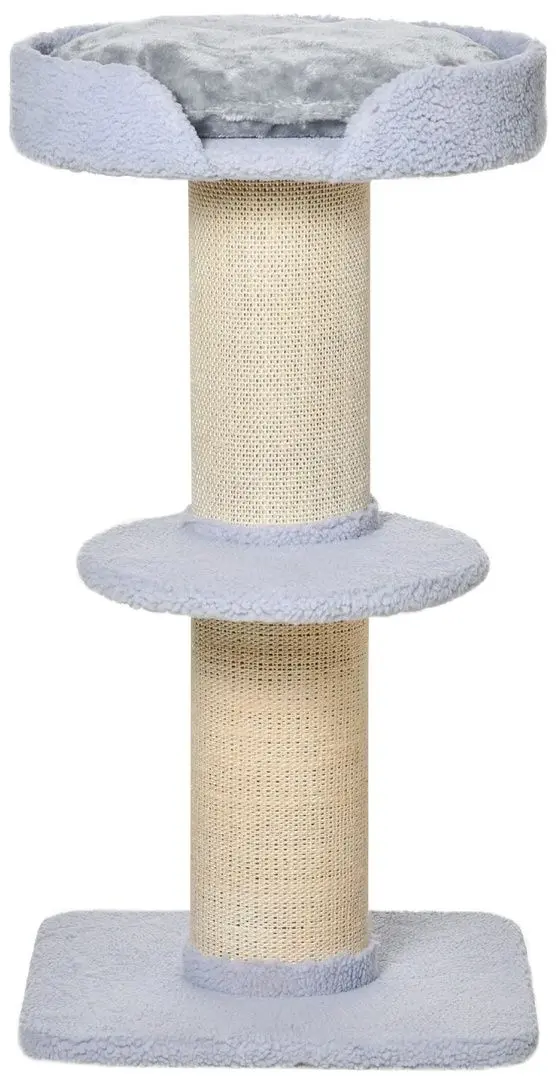 Ansamblu de joaca pentru pisici PawHut D30-269LB (Light Blue)